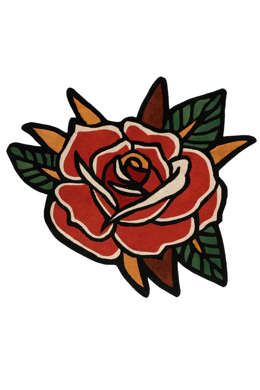 Tattoo Rose Rug