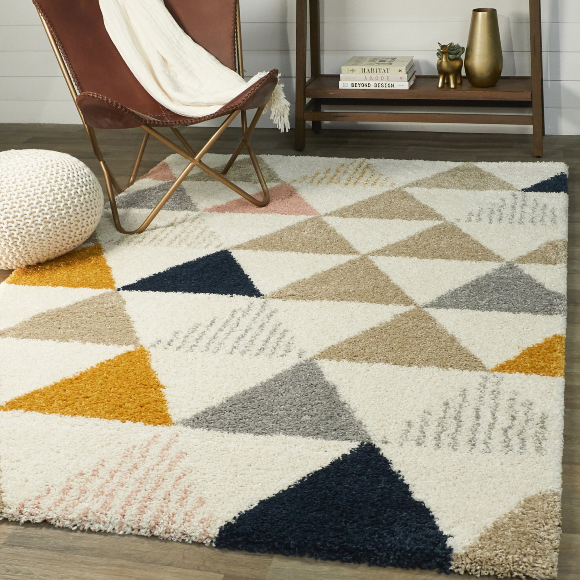 Parler Modern Shag Area Rug