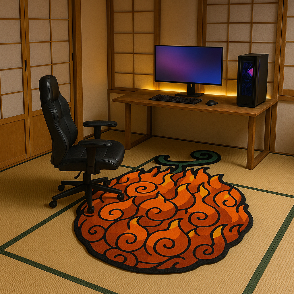 Mera Mera no Mi – Ace Devil Fruit One Piece Rug