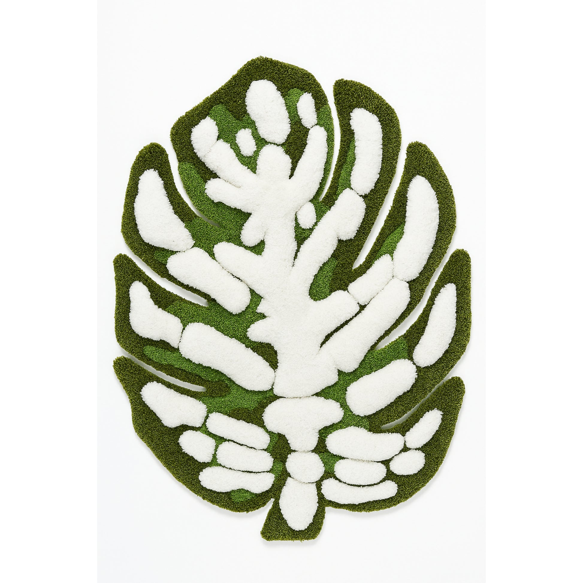 Monstera Leaf 3D Tufted Rug