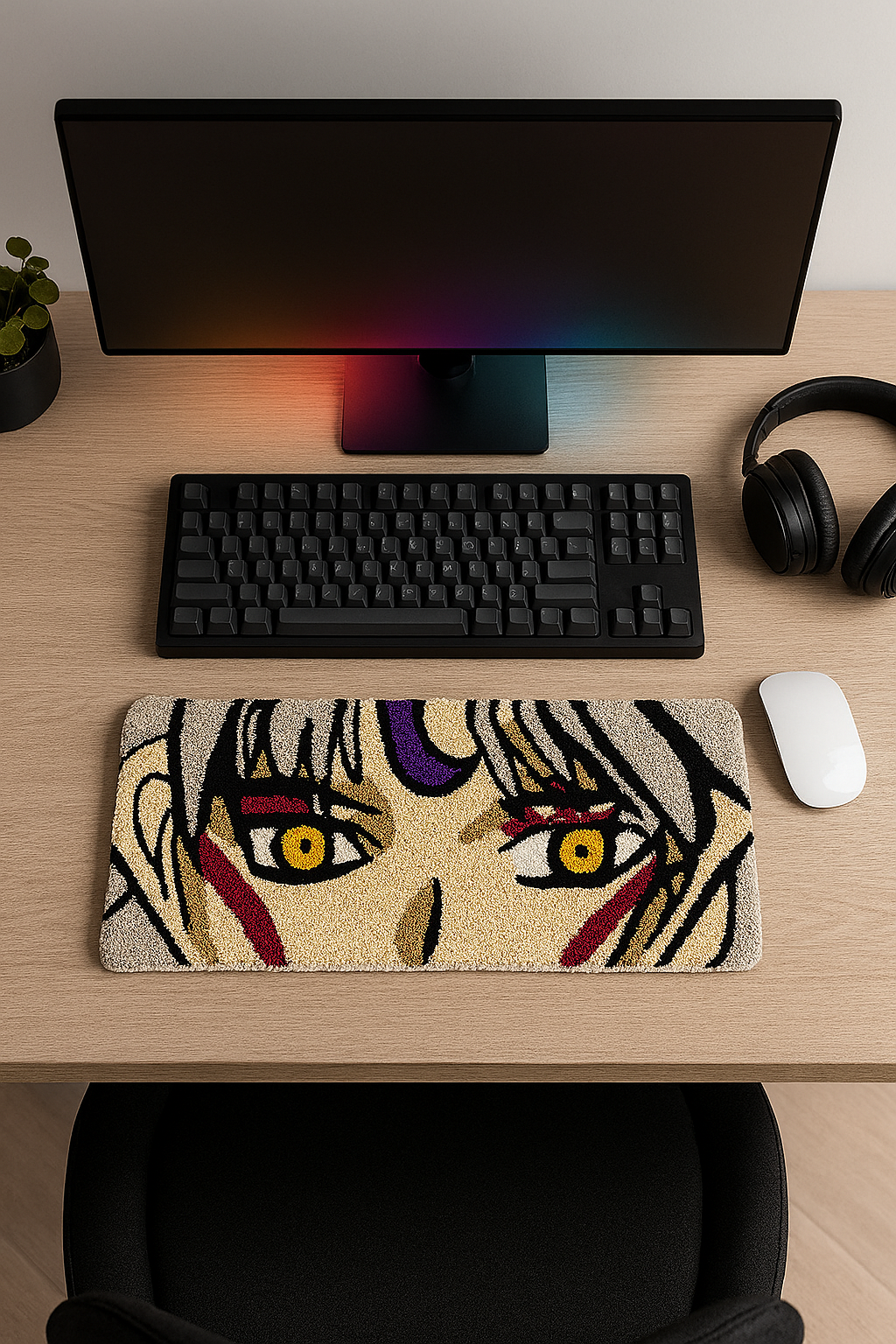 Sesshomaru Anime Keyboard Rug