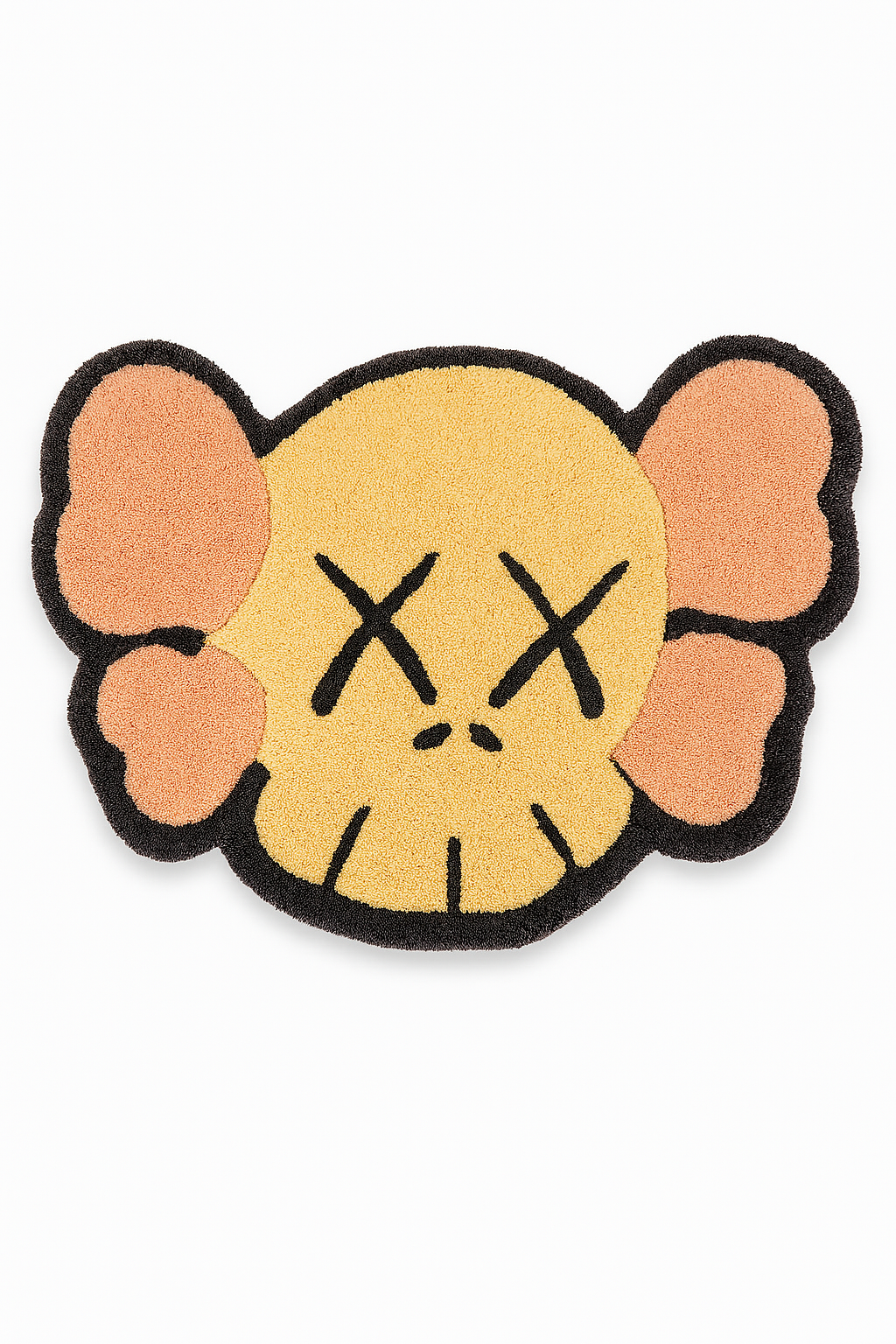 Kaws Cream Colour Hand-Tufted Rug