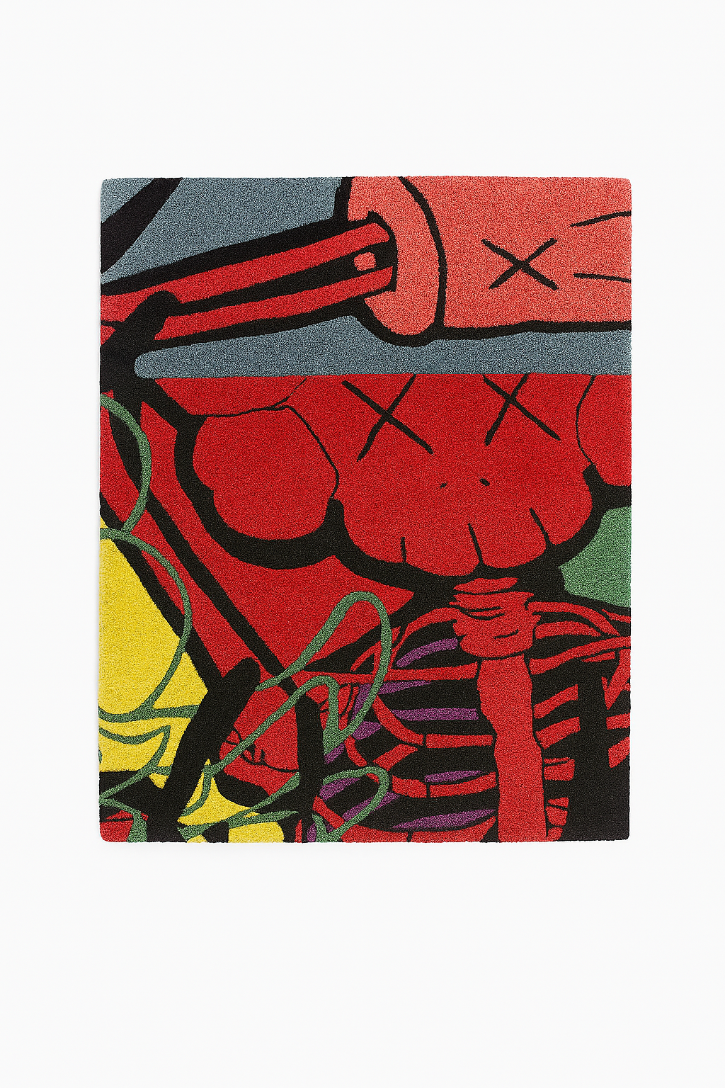 KAWS Art Rug