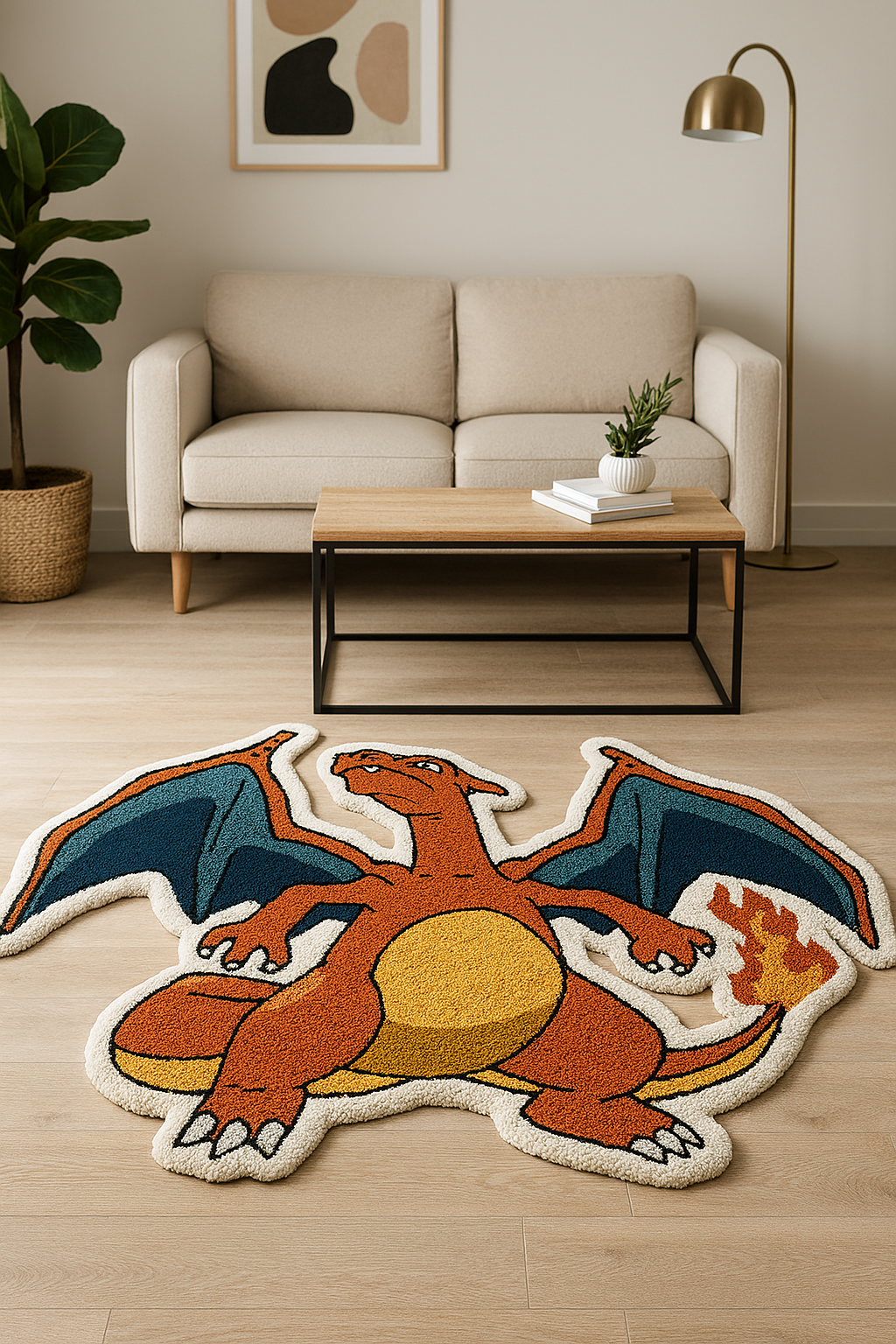 Charizard Pokémon Rug