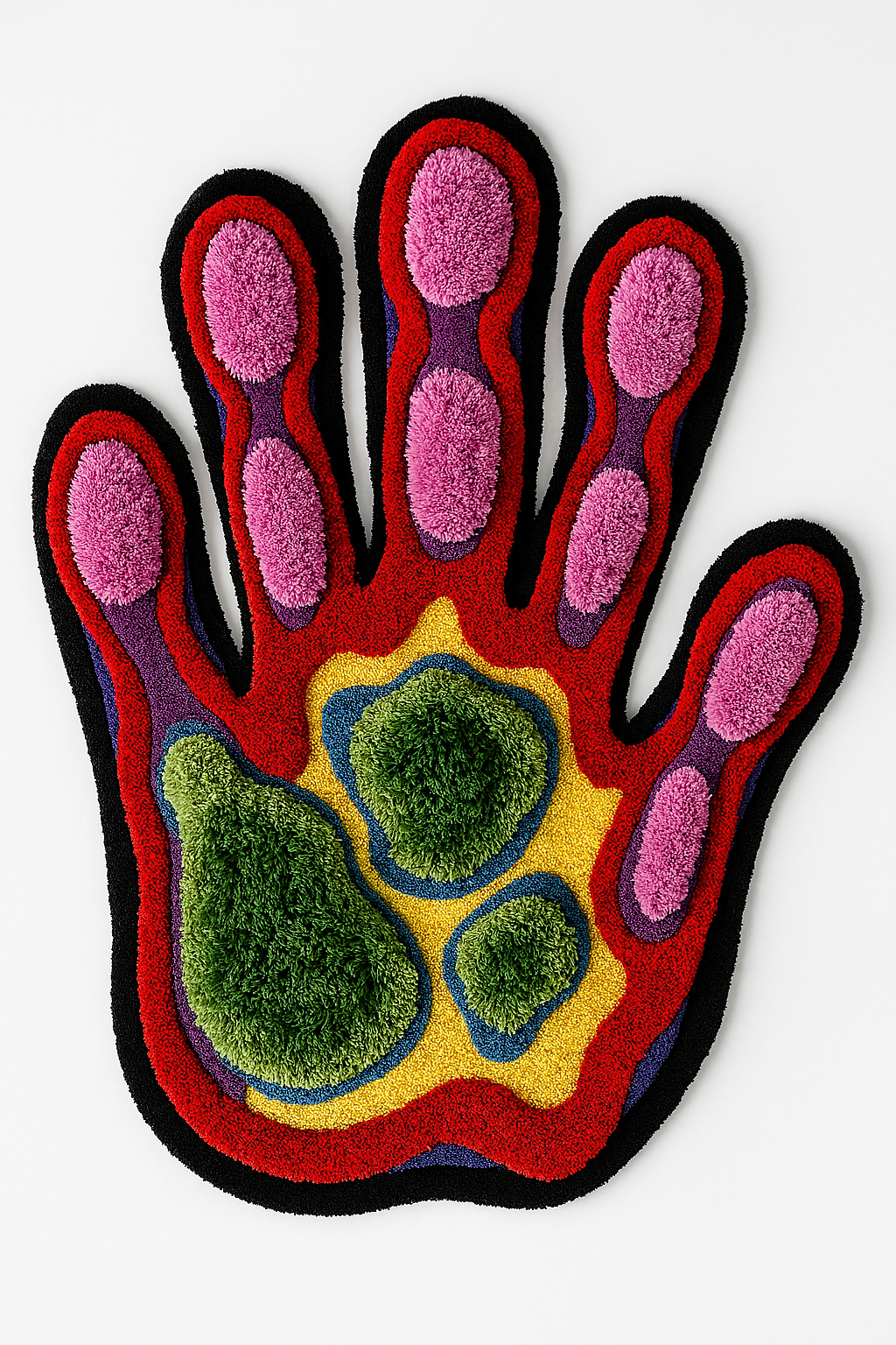 Thermal Hand-Tufted 3D Aesthetic Rug