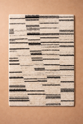 Levine Modern Geometric Shag Area Rug