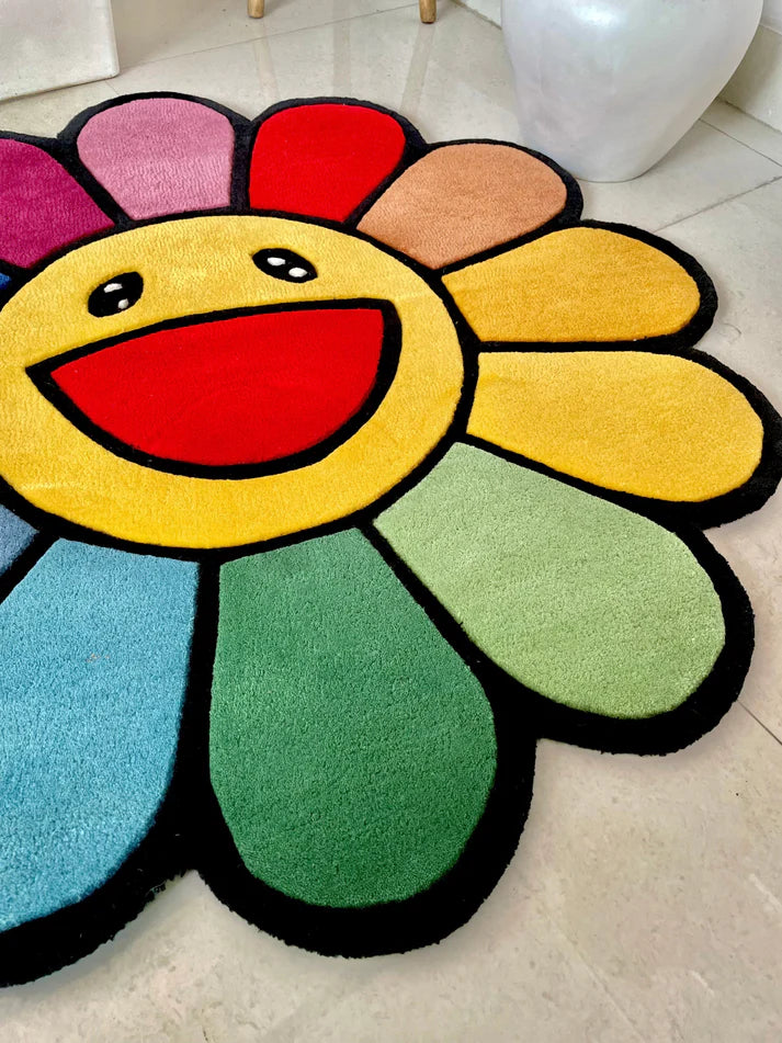 Murakami Flower Rug