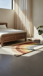 Amelia Kids Modern Rainbow Area Rug
