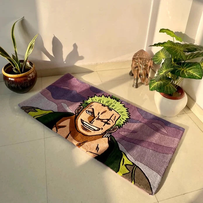 Roronoa Zoro One Piece Rug