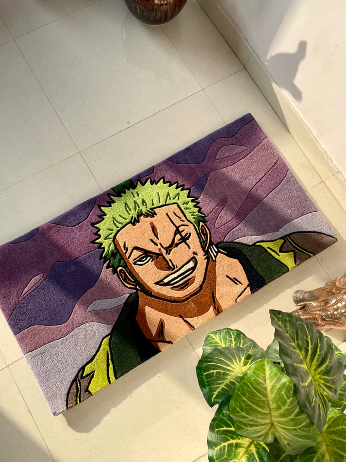 Roronoa Zoro One Piece Rug