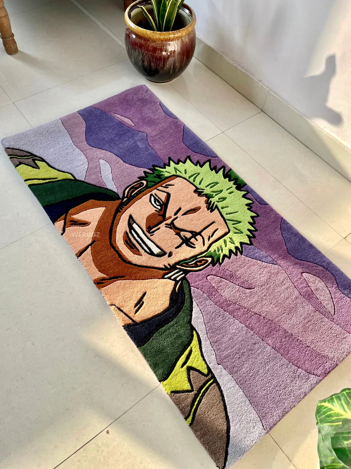 Roronoa Zoro One Piece Rug