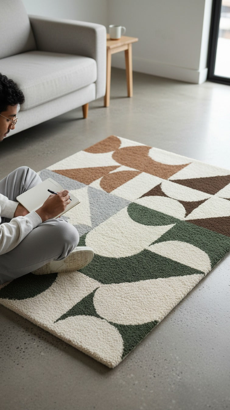 Bellanca Modern Geometric Area Rug