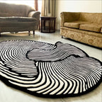 Celestial Drift Living Area Hand-Tufted Rug