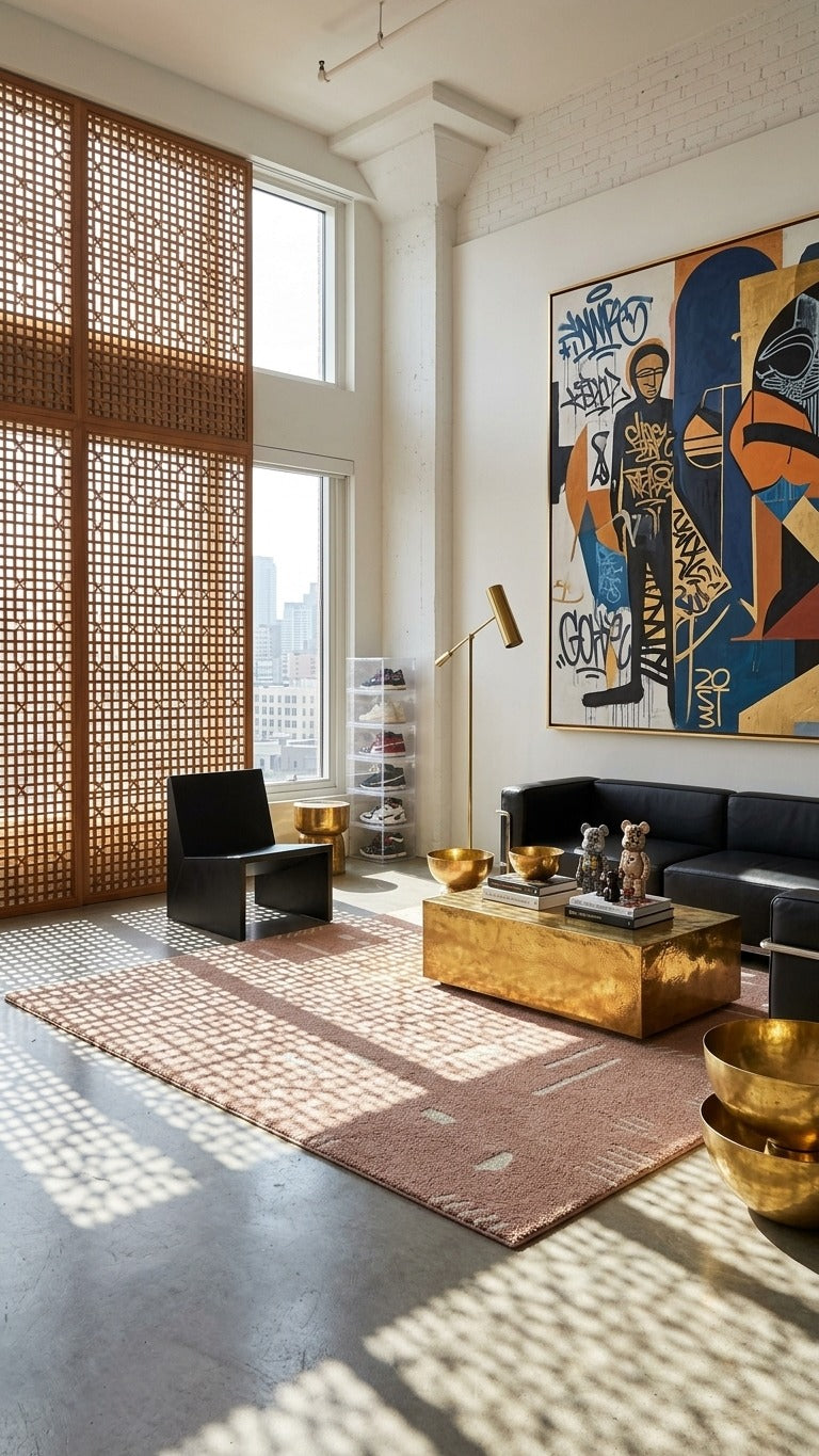 Rupa Boho Moroccan Shag Area Rug