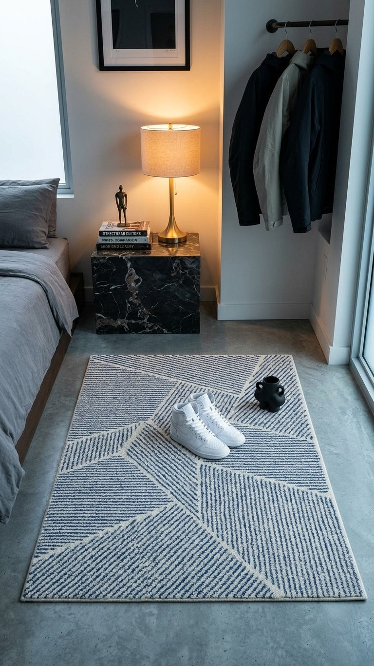 Larsen Modern Stripe Area Rug