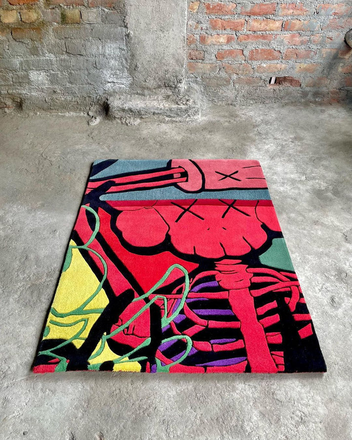 KAWS Art Rug