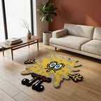Hand-Tufted Fun Sponge Splatter Rug