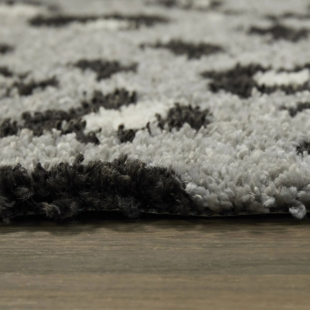 Leopard Print Shag Asaro Rug