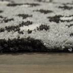 Leopard Print Shag Asaro Rug