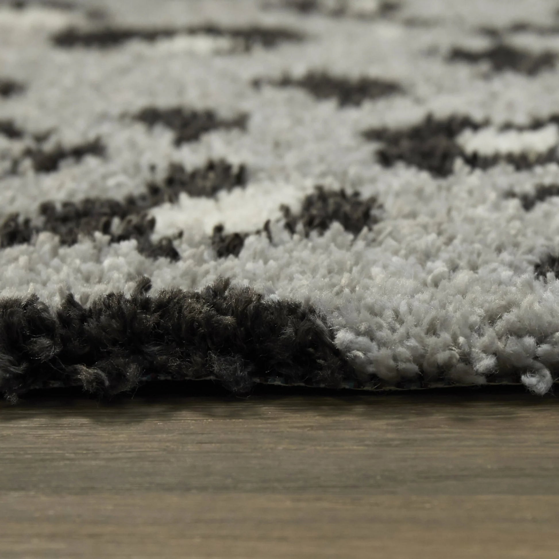 Leopard Print Shag Asaro Rug