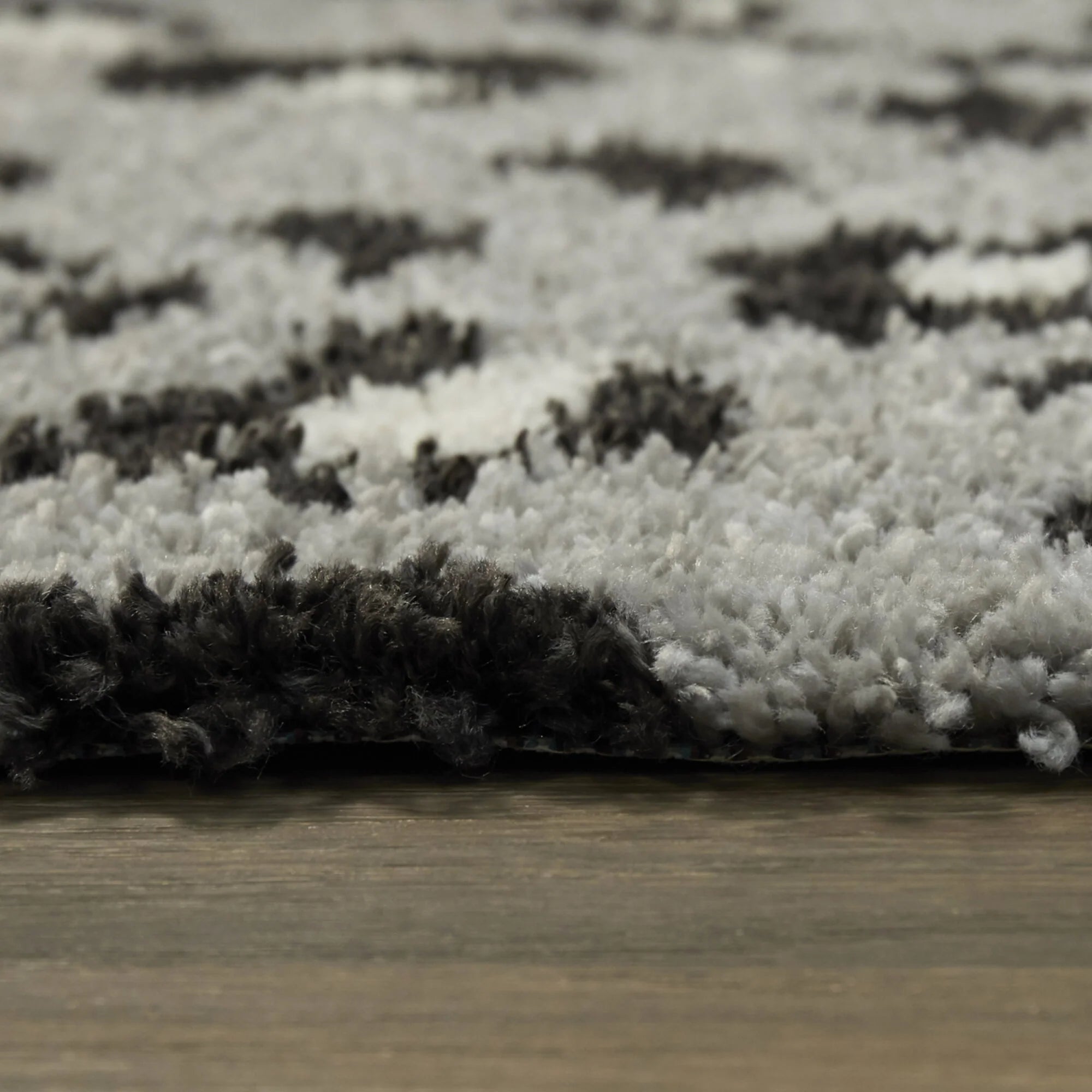 Leopard Print Shag Asaro Rug