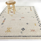 Eila Tribal Shag Area Rug