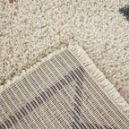 Eila Tribal Shag Area Rug