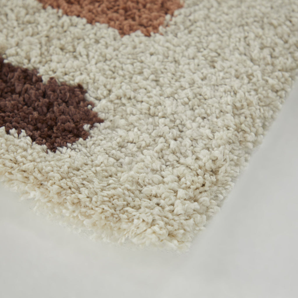 Anna Kids Rainbow Shag Area Rug