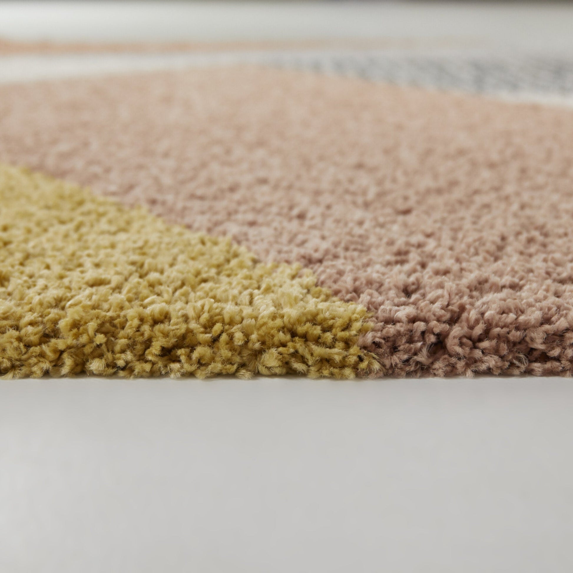 Merril Modern Abstract Shag Area Rug