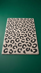 Leopard Print Shag Asaro Rug