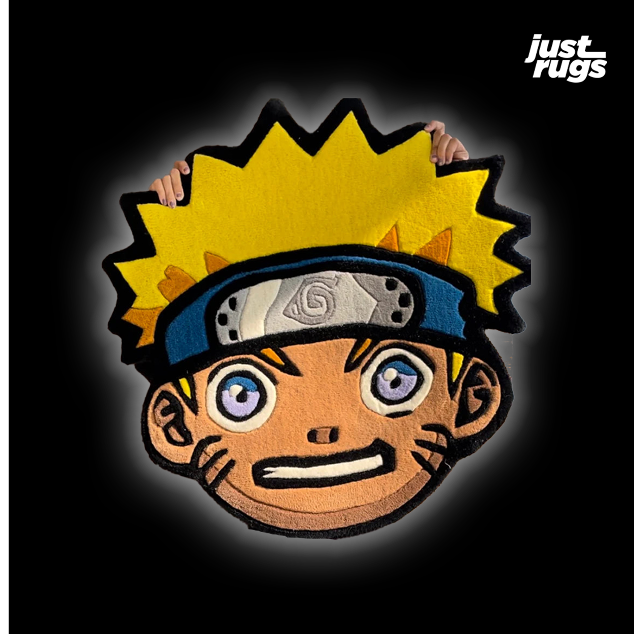 Naruto Uzumaki Hand-Tufted Rug