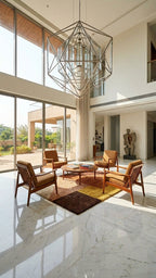 Jordan Modern Geometric Shag Area Rug