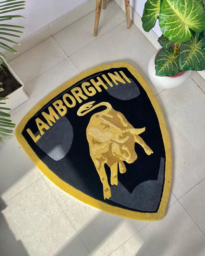 Lamborghini Logo Rug