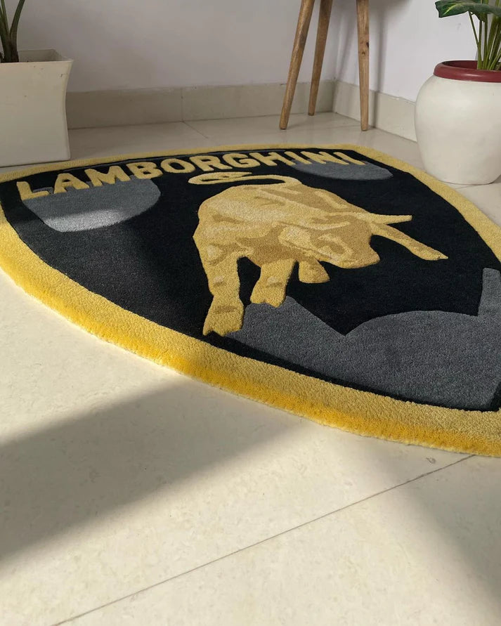 Lamborghini Logo Rug