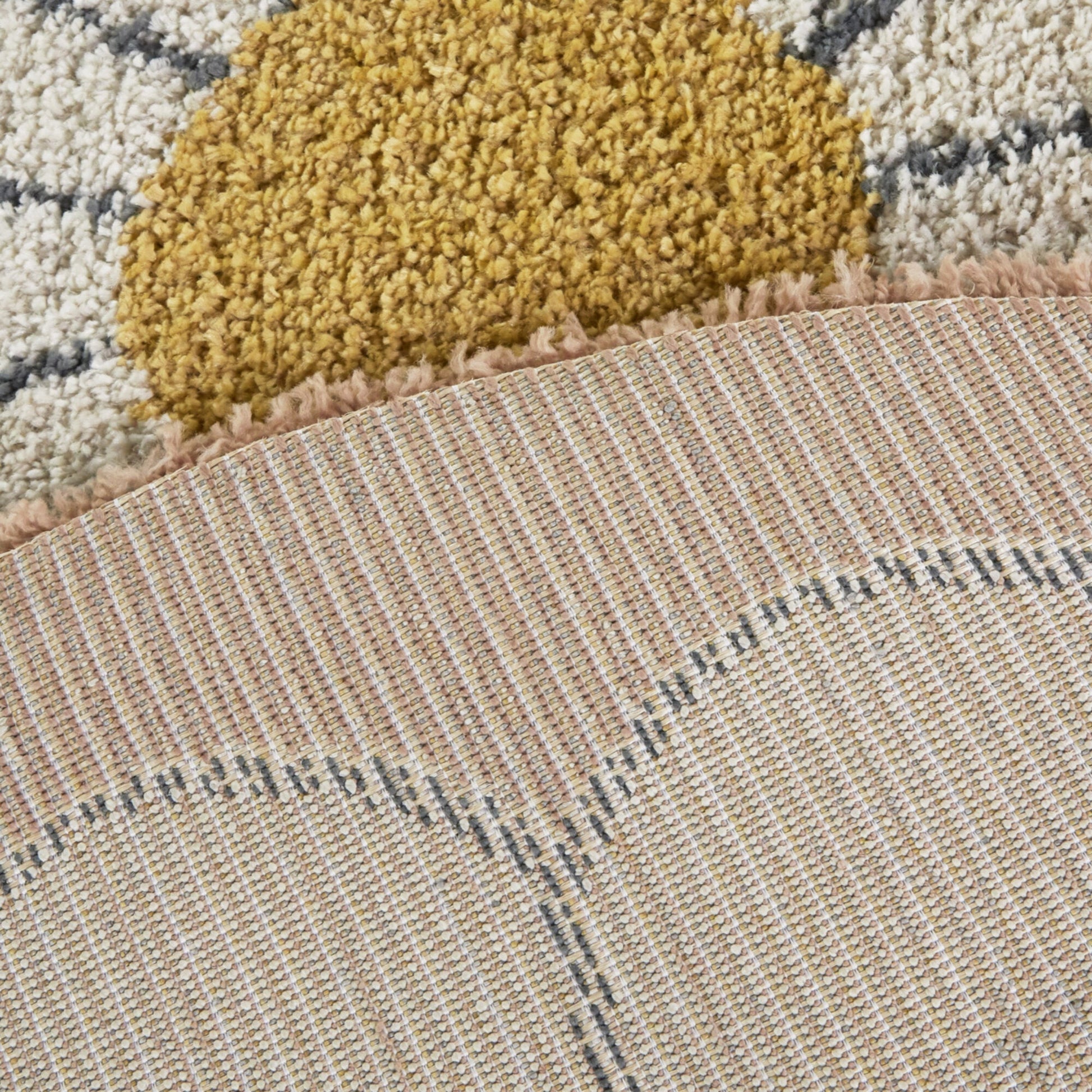 Lily Kids Flower Shag Area Rug