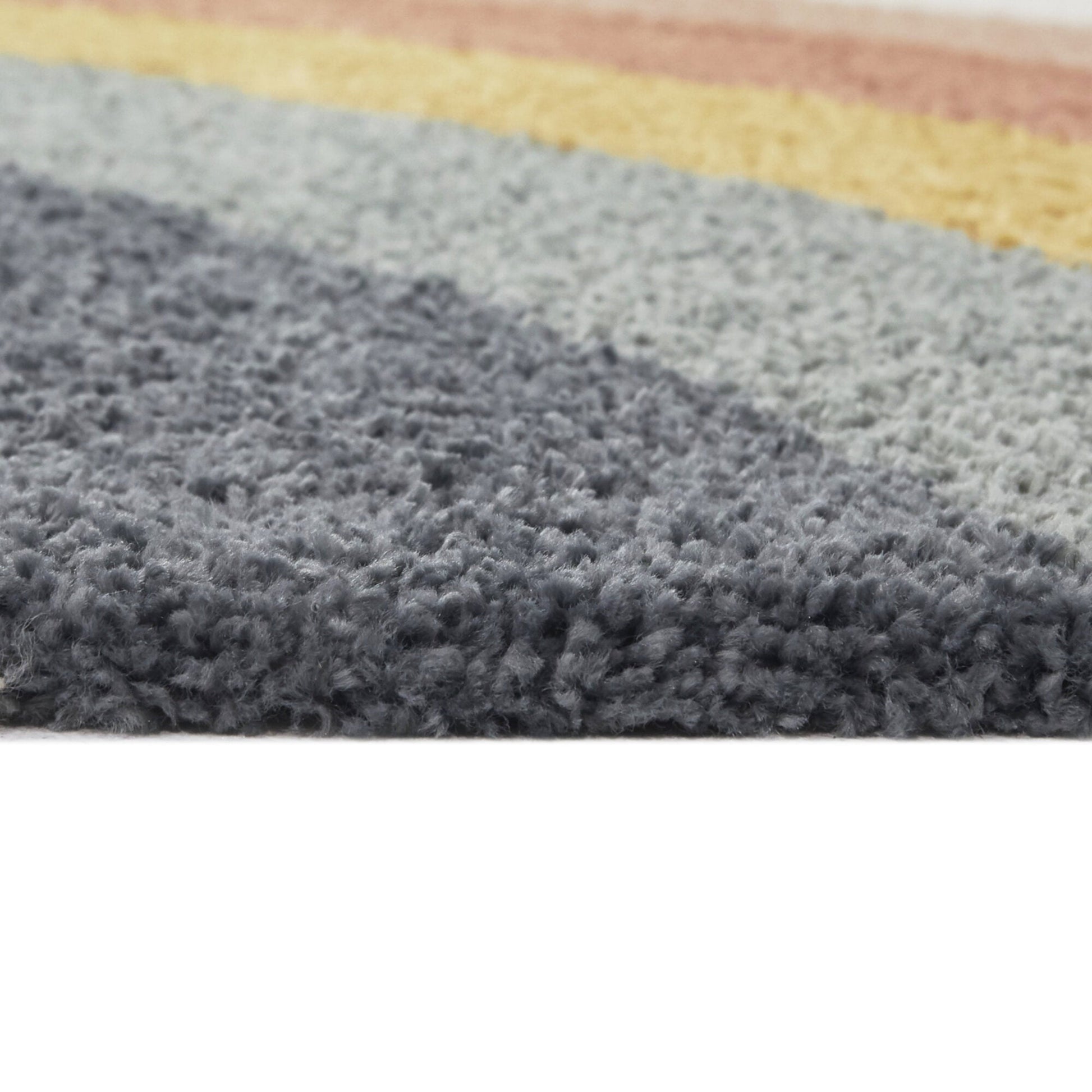 Eva Kids Rainbow Shag Area Rug