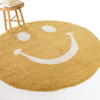 Smiley Kids Smiling Shag Area Rug