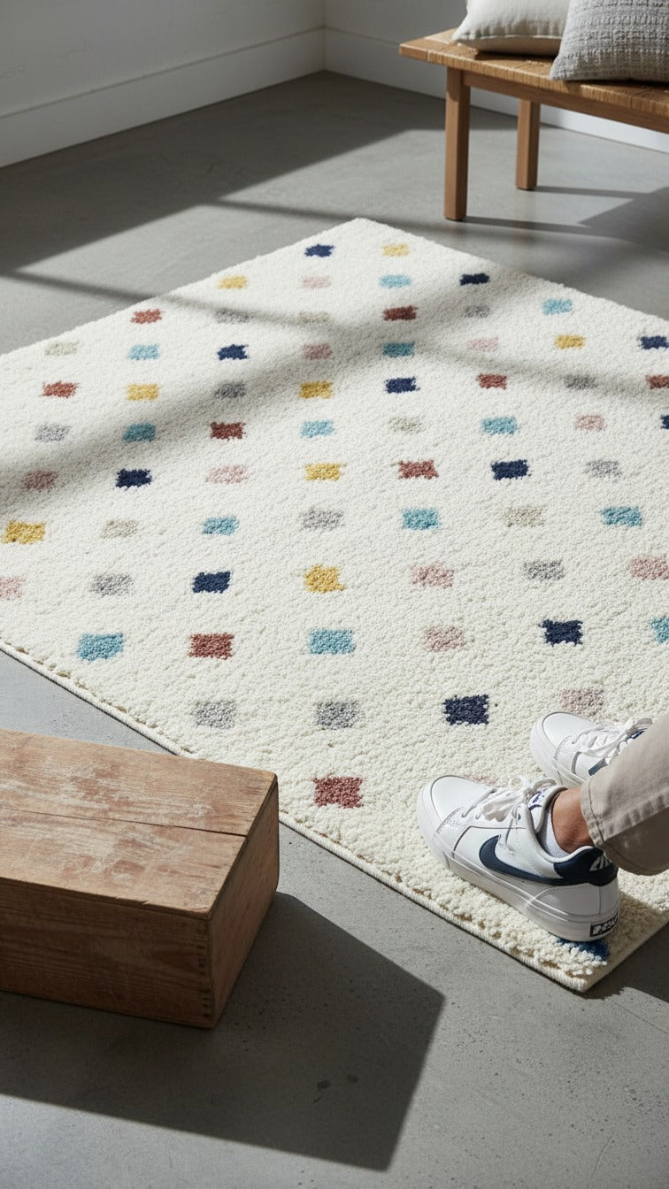 Diamond Shag Hudson Rug