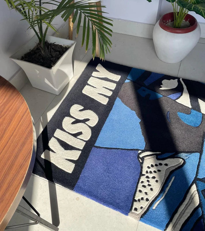 Blue Hues KMA airs Rug