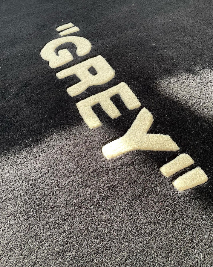 "GREY" Rug