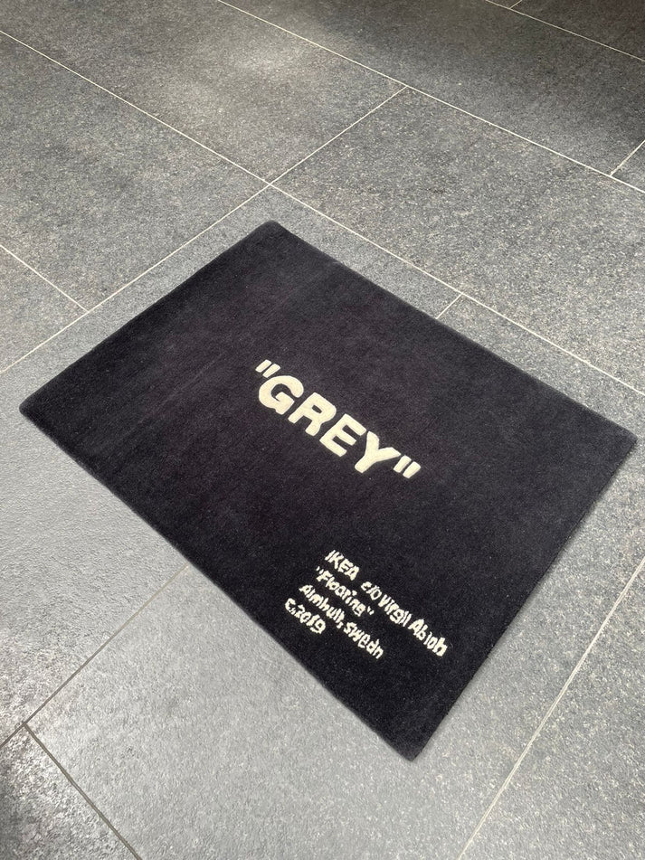 "GREY" Rug