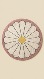 Lily Kids Flower Shag Area Rug