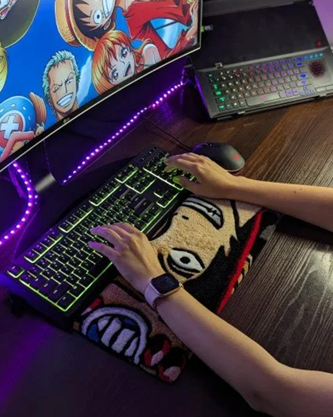 Ace|One Piece Keyboard Rugs