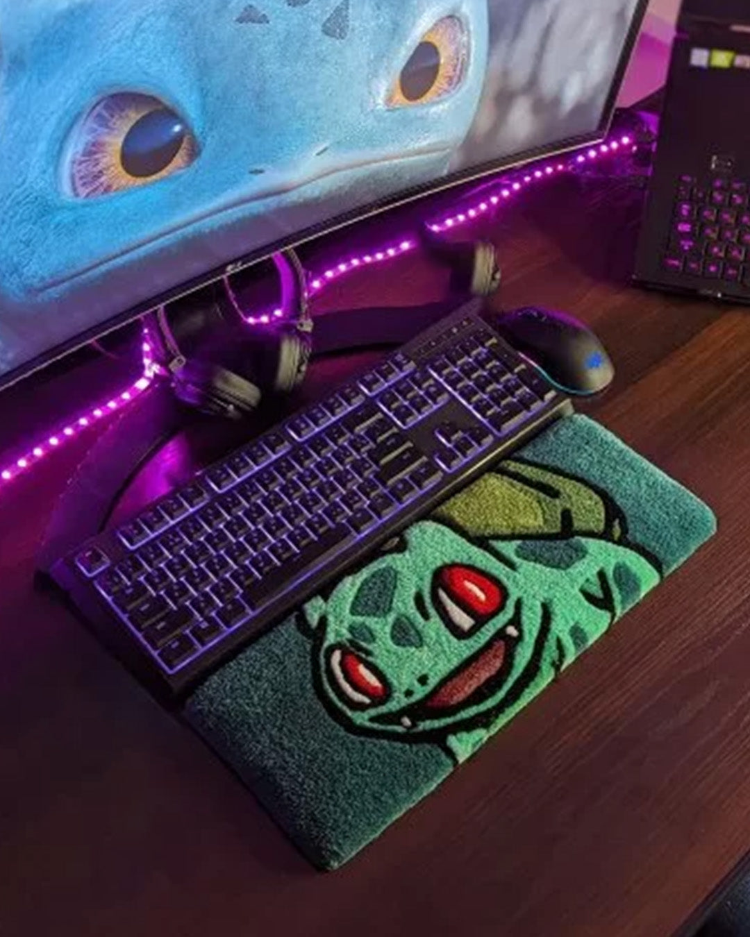 Bulbasaur Pokemon Keyboard Rug