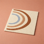 Anna Kids Rainbow Shag Area Rug