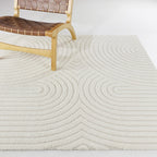Caserio Contemporary Striped Area Rug