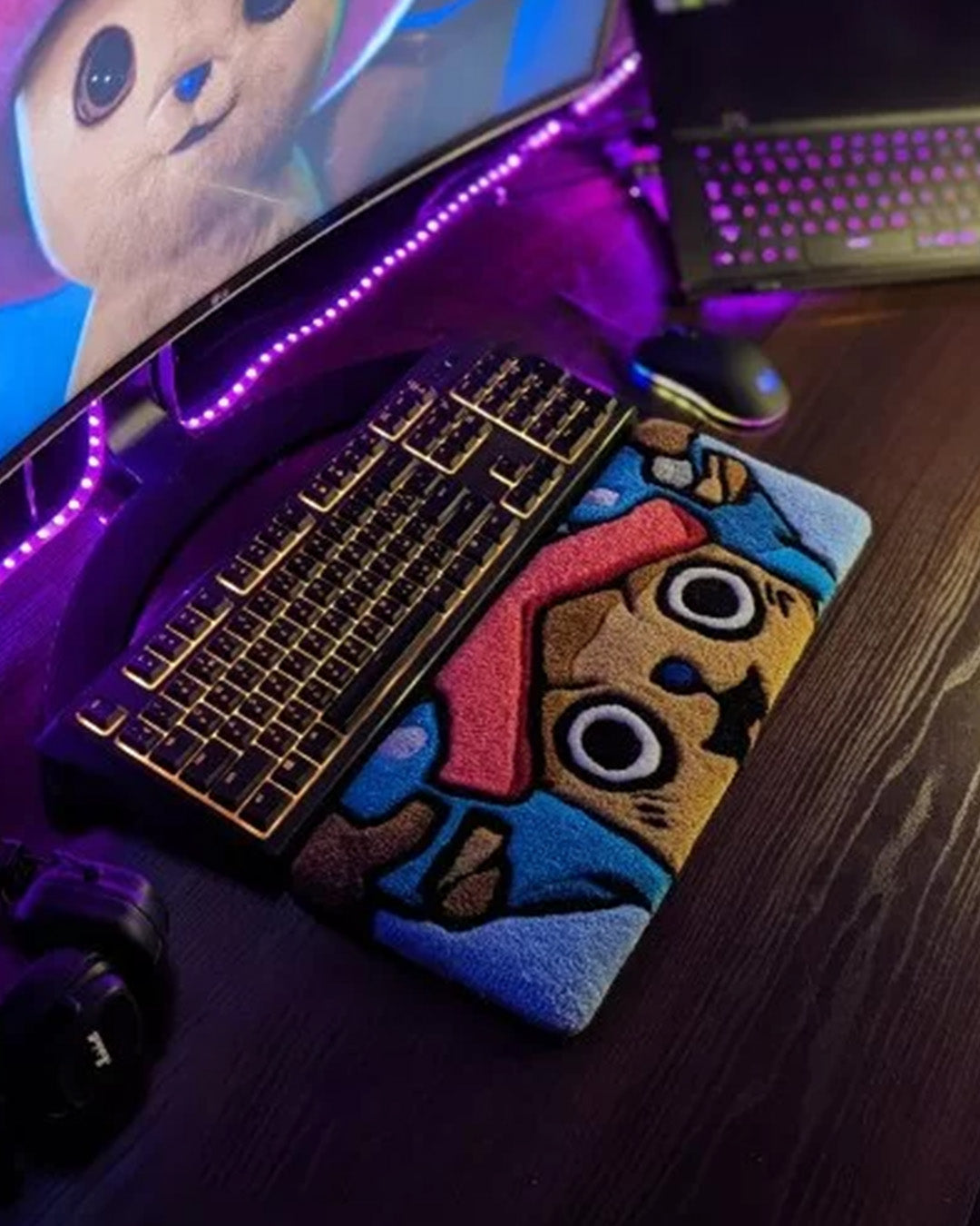 Chopper Anime Keyboard Rug