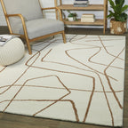 Abstract Modern Descartes Rug