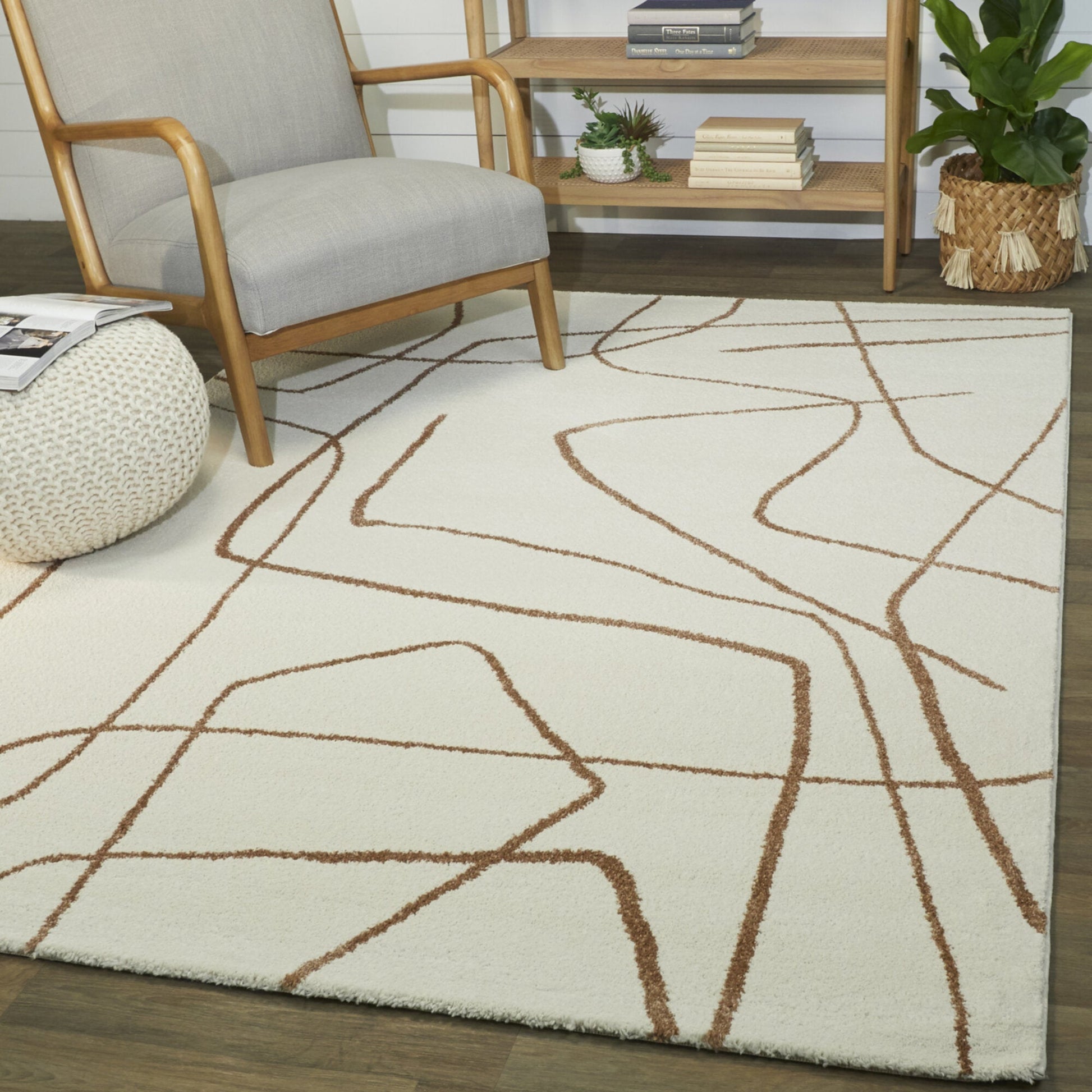 Abstract Modern Descartes Rug