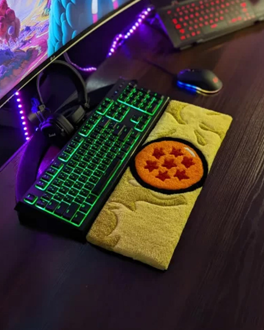 Dragon Ball Anime Keyboard Rug